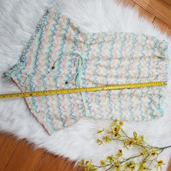 VICTORIA S' SECRET Multicolor Romper O Cover Swimsuit SIZE L/G.. - Picture 12 of 12